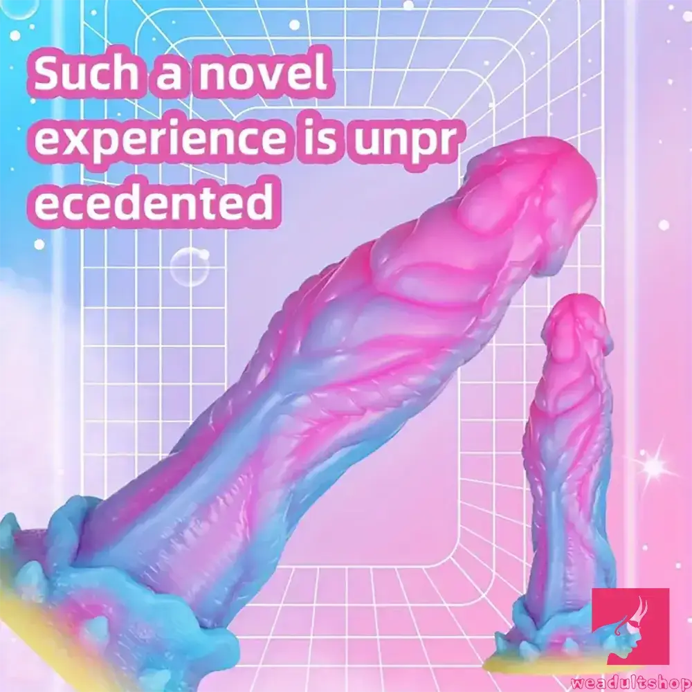 8.6in Silicone Soft Monster Dildo Big Female Masturbator For Anal Toy