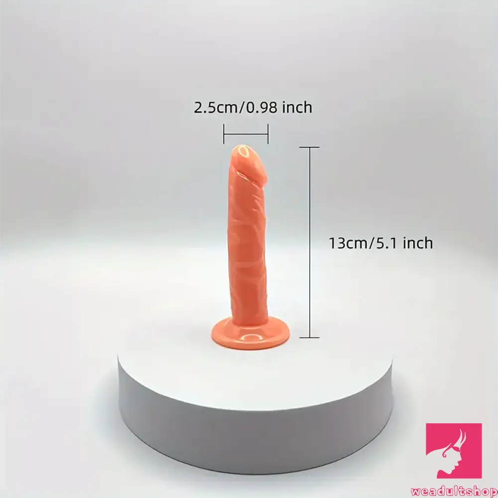 5.1in 6.1in 6.69in 7.28in Realistic TPE Dildo For Female Sex Pleasure