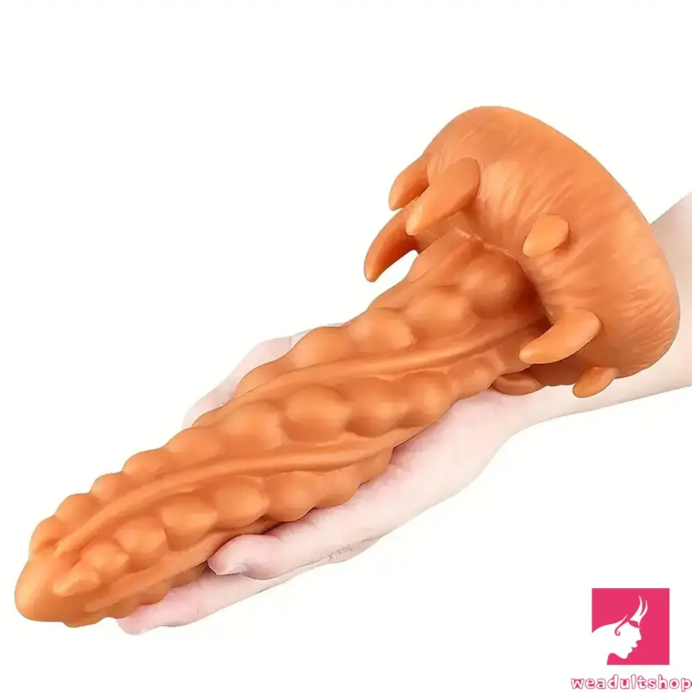 7.48in Real Silicone Soft Jellyfish Monster Dildo For Anal Expansion