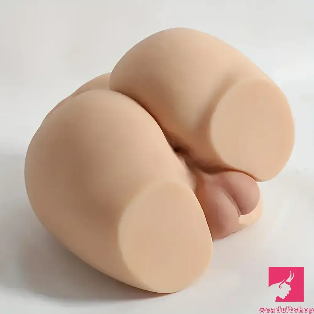 5.12in Premium Real Silicone Flexible Dildo With 8.5lb Male Sex Torso