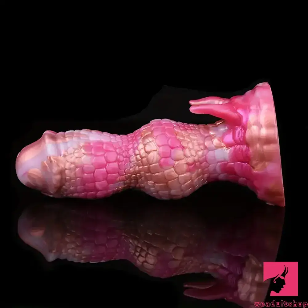 7.08in Fantasy Monster Dragon Silicone Soft Dildo For Couples Women