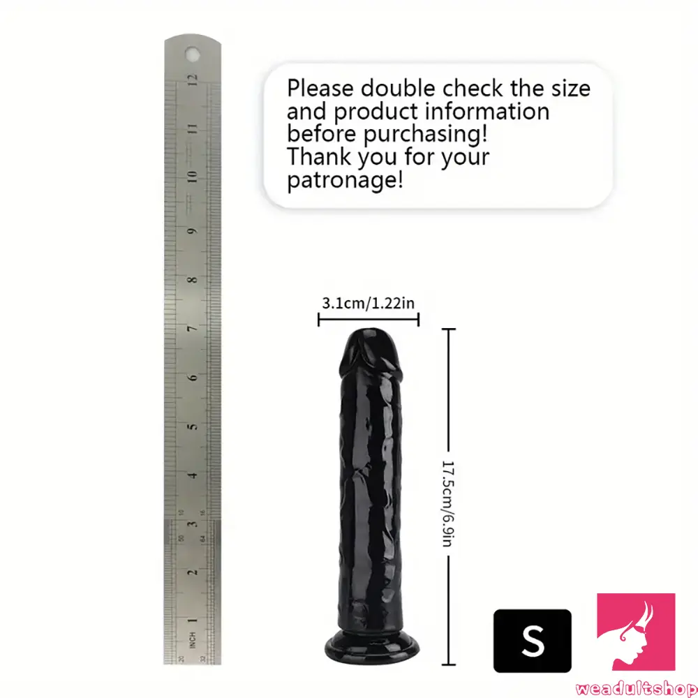 6.06in - 12in TPE Unisex Real Dildo Sex Toy Masturbator Vaginal Dilator
