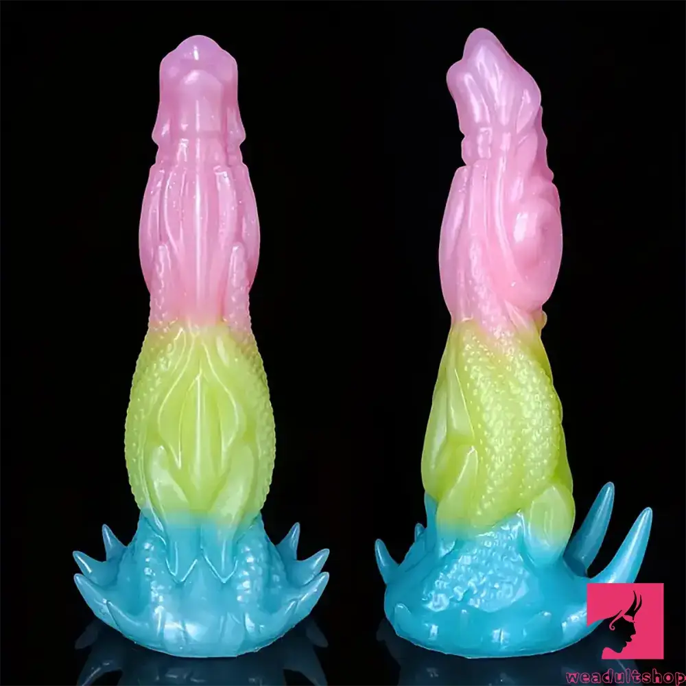 9.06in Silicone Dragon Big Soft Dildo For G-Spot Anal Stimulation Love