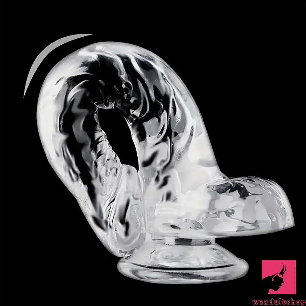 Multiple Lengths Clear Dildo For Women Men Gay Lesbian Anal Sex