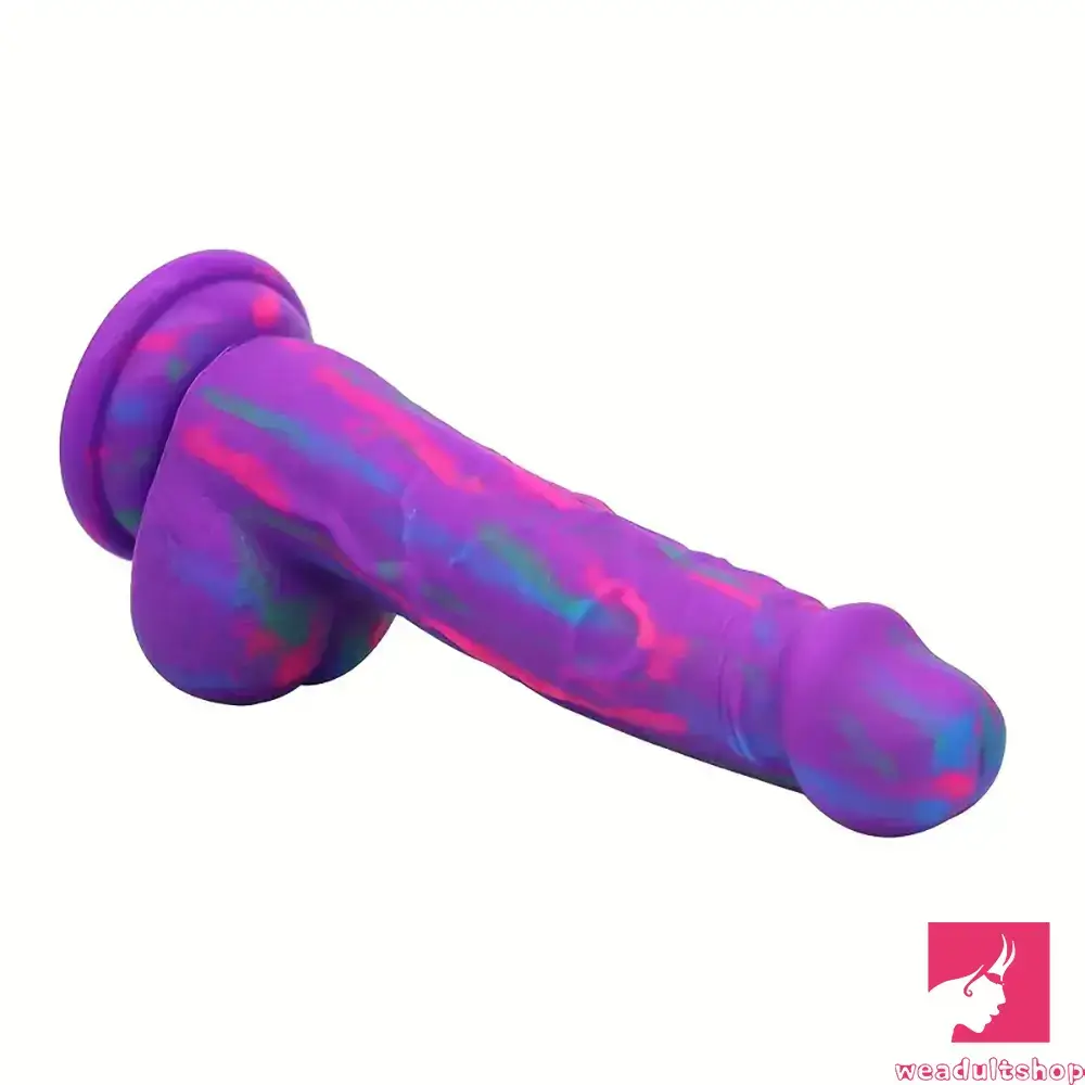 7.3in Superb Silicone Real Feeling Soft Dildo For Prostate Anus
