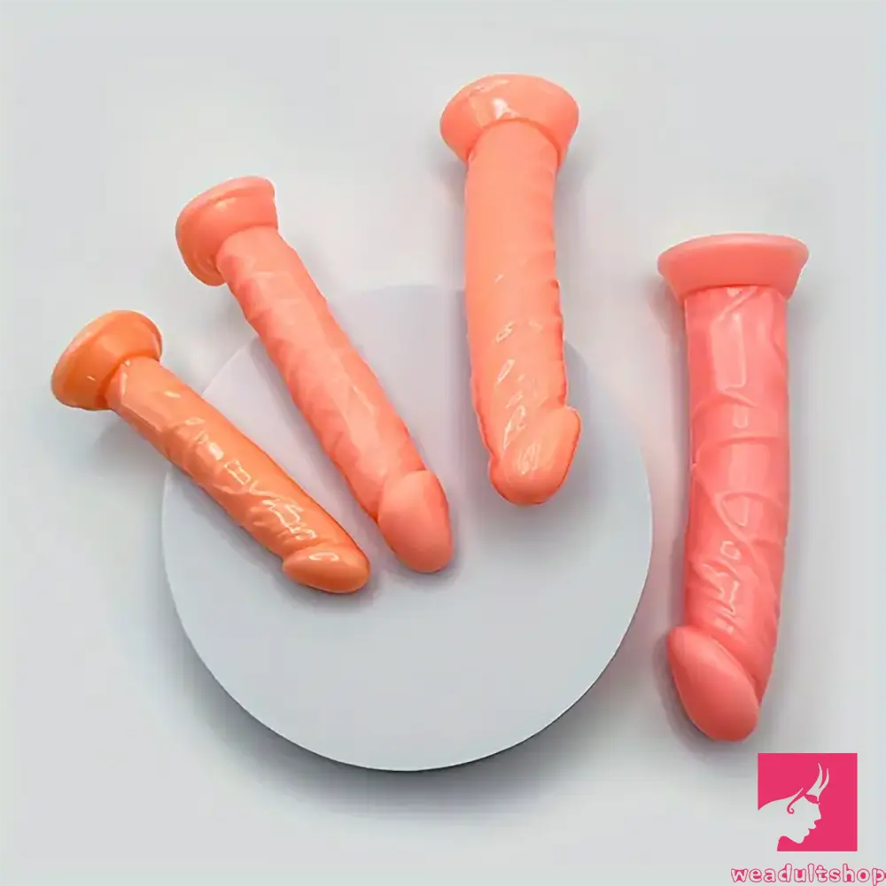 5.1in 6.1in 6.69in 7.28in Realistic TPE Dildo For Female Sex Pleasure