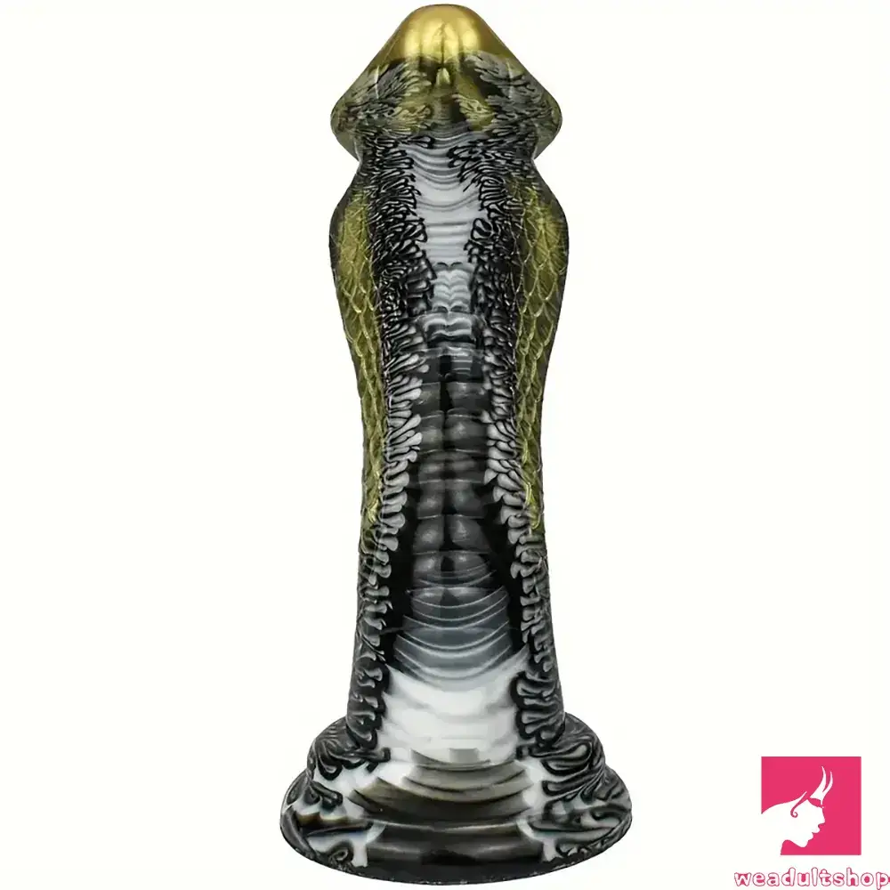 8.5in Big Silicone Soft Monster Animal Snake Dildo For Vagina Anus
