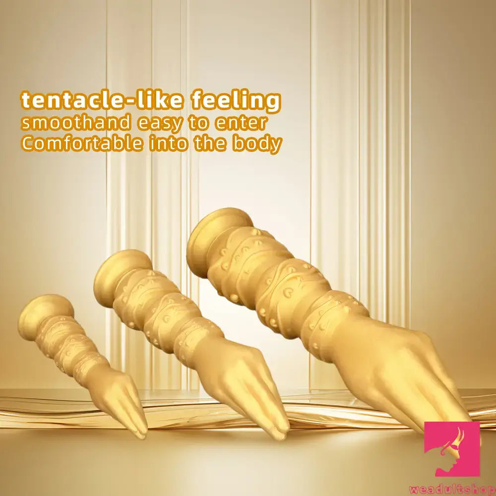 7.28in 9.84in 13.38in Premium Silicone Soft Fist Hands Big Dildo