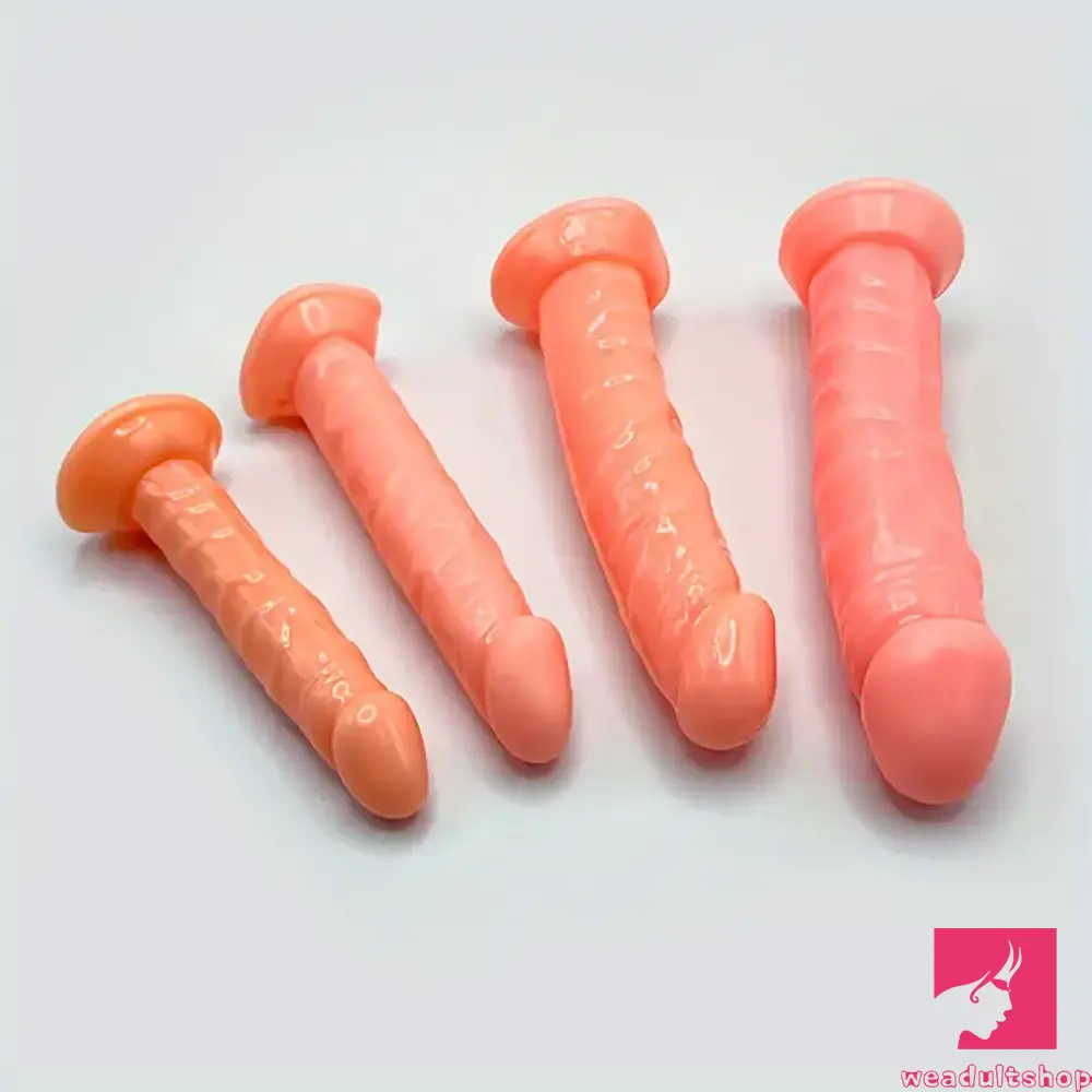 5.1in 6.1in 6.69in 7.28in Realistic TPE Dildo For Female Sex Pleasure