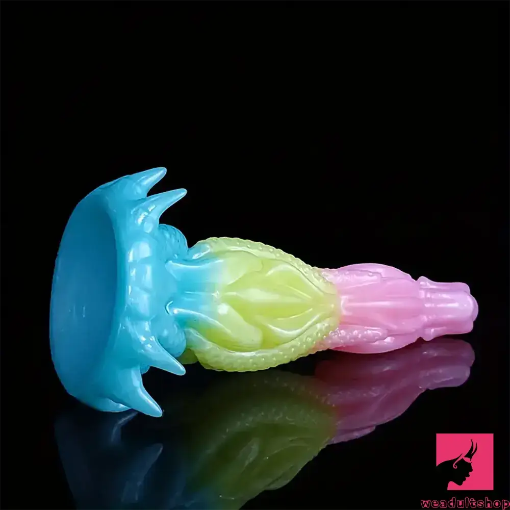 9.06in Silicone Dragon Big Soft Dildo For G-Spot Anal Stimulation Love