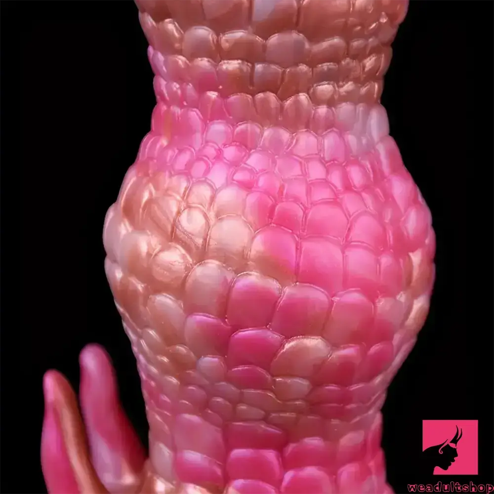 7.08in Fantasy Monster Dragon Silicone Soft Dildo For Couples Women