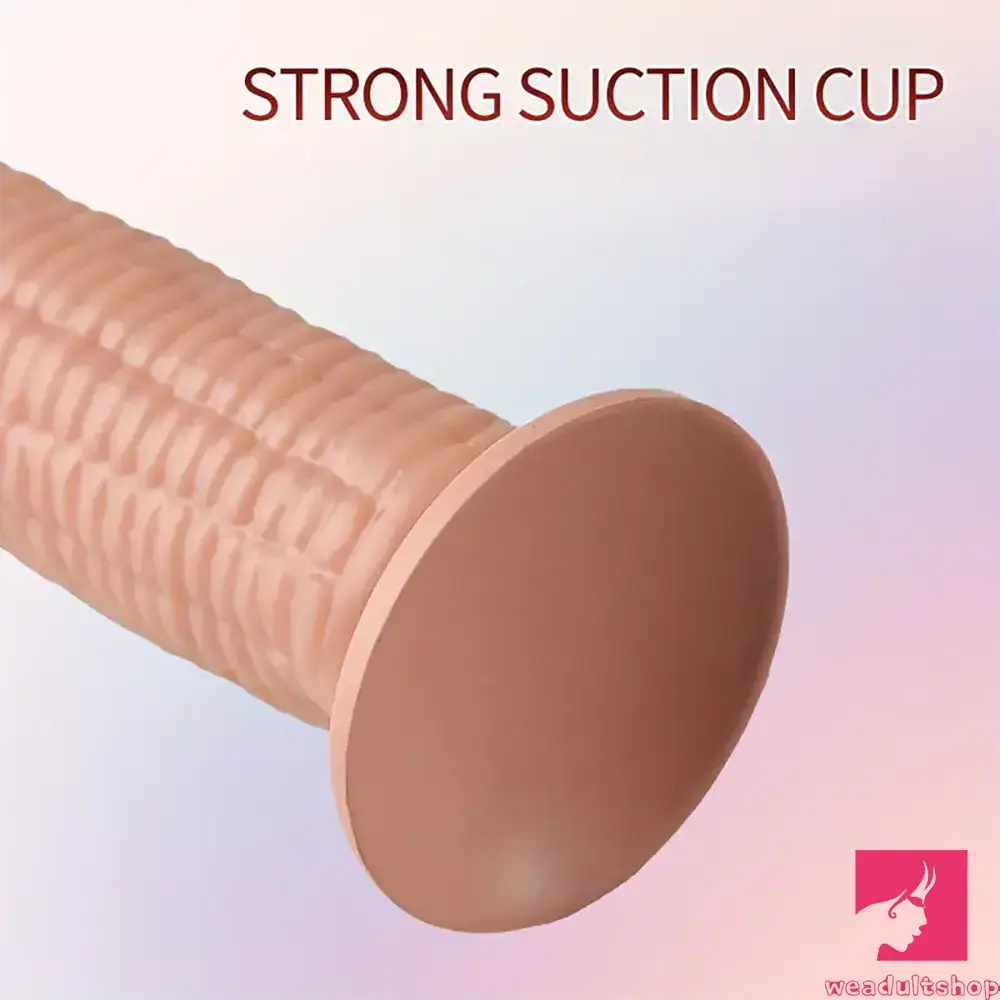 7.09in Real Vegetable Corn Dildo For Women Vagina Sex With Sucker