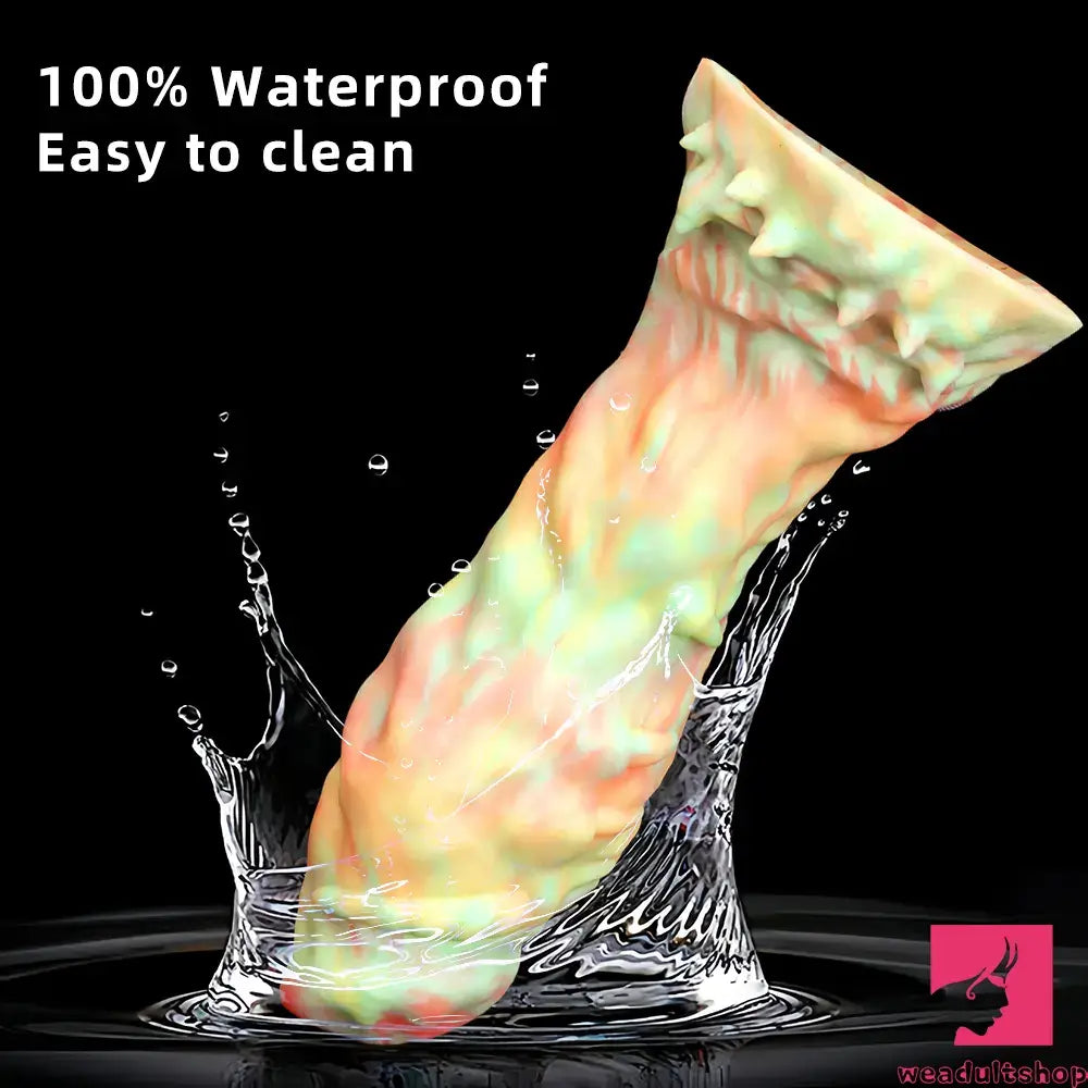 9.44in Fantasy Big Silicone Soft Mixed Color Dildo For Sex Love Toy