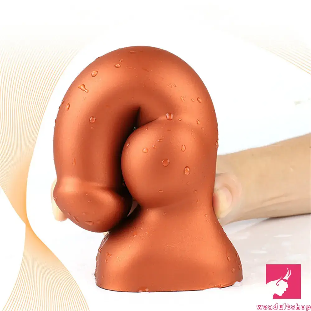 5.9in 6.3in 7.09in Silicone Soft Dog Cock Dildo For Increased Love