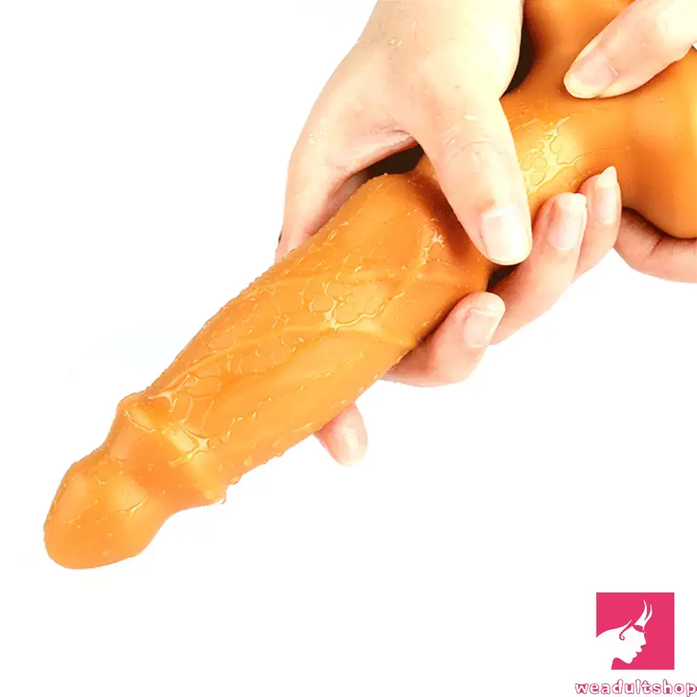 7.09in 8.66in 9.84in 11.81in Silicone Soft Big Dildo For Anal Adult Toy