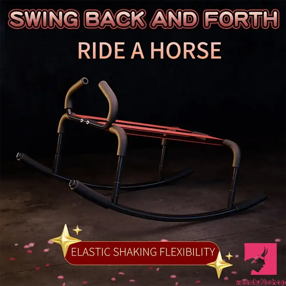 Horse Rocking Dildo Chair With Handrails For Adult Intimate Furniture