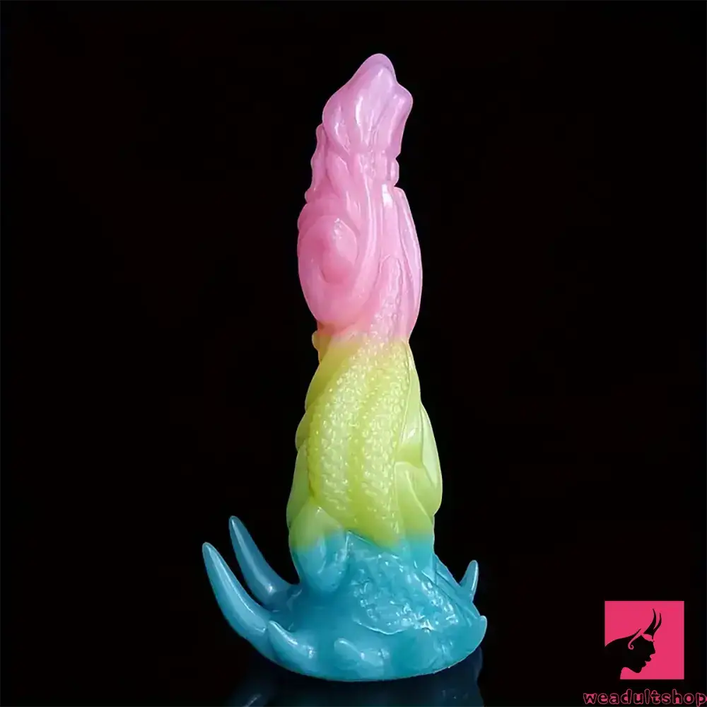 9.06in Silicone Dragon Big Soft Dildo For G-Spot Anal Stimulation Love