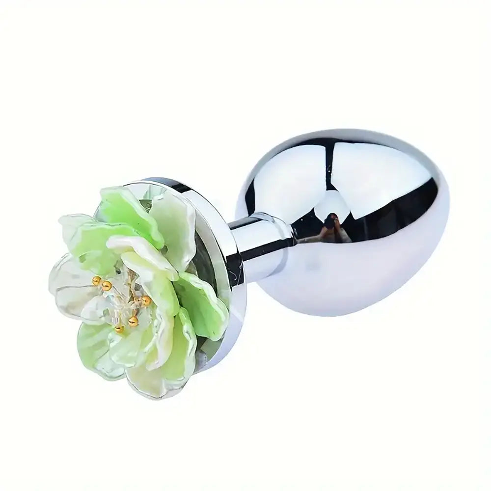 Metal Flower Rose Anal Plug For Women Men Sex Toy Love Butt Plug Metal Flower Rose Anal Plug For Women Men Sex Toy Love Butt Plug