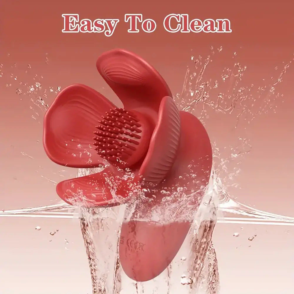 10 Modes Rose Breast Grabbing Vibrator Female Sex Toy For Clit