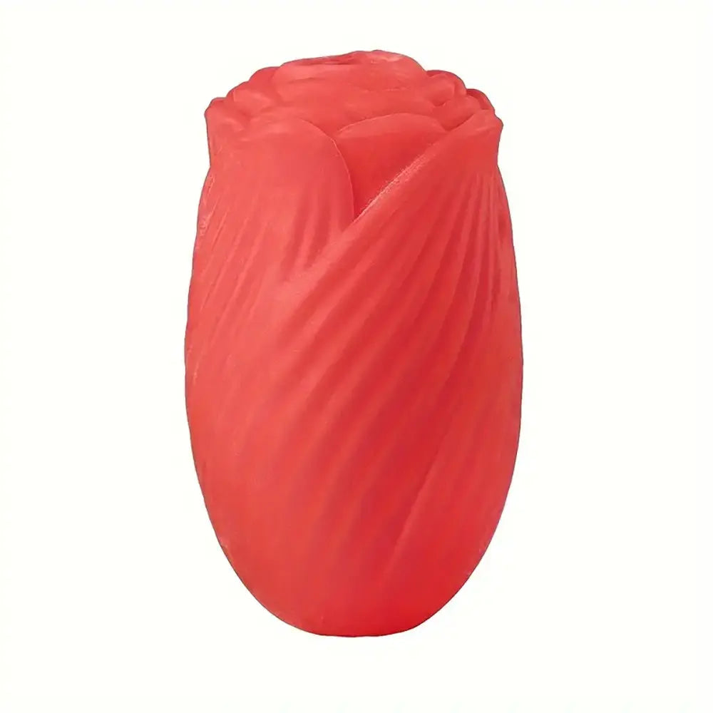 Handheld Carnation Design Rose Portable Manual Masturbator