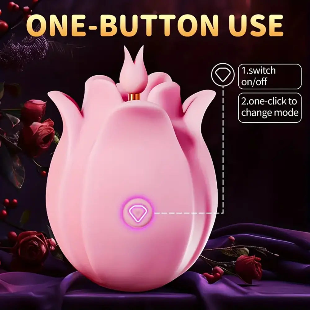 Rose Tongue Licking Vibration Sex Toy For Women Sex Toy Orgasm Rose Tongue Licking Vibration Sex Toy For Women Sex Toy Orgasm