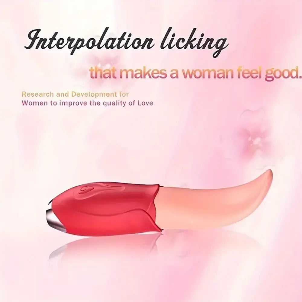 Tongue Stimulator For Women Clitoral Anal Tongue Licking Vibrator