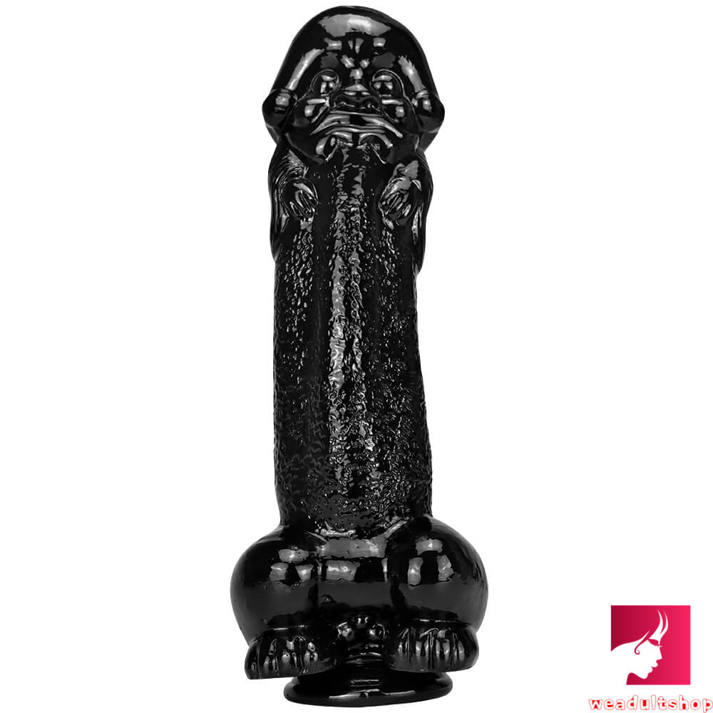 11.8in Real Feeling Big Spiked Anal Riding Dildo For New Sex