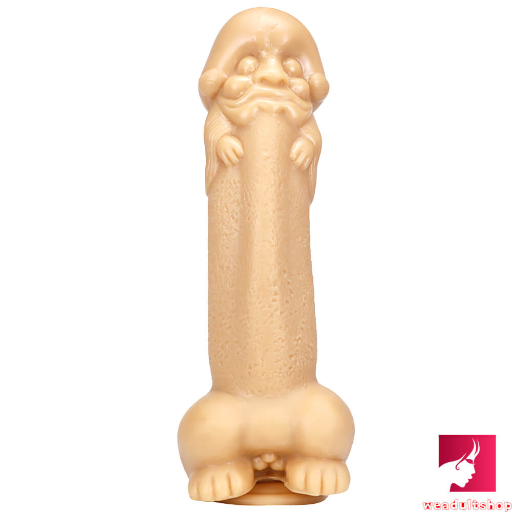 11.8in Real Feeling Big Spiked Anal Riding Dildo For New Sex