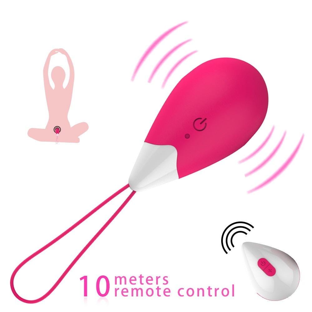 USB Charging Wireless 10 Modes Jump Egg Vibrator Weadultshop