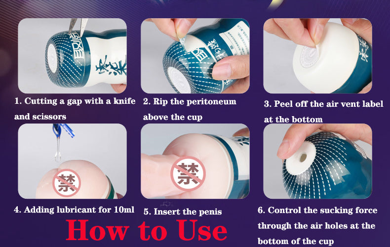 Blow Job Sex Toy Satisfyer For Men Realistic Masturbator - Adult Toys