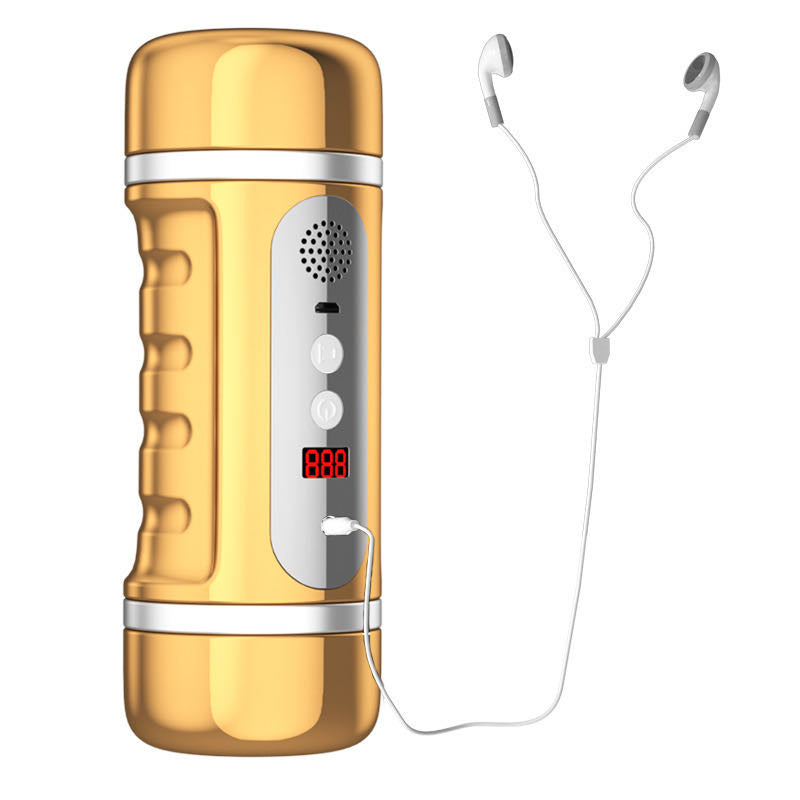 3D Realistic Double Head Automatic Masturbator - Adult Toys