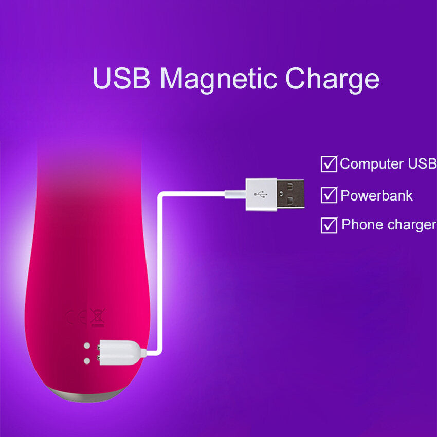 Leten Tongue Licking Wave Automatic Heating Silicone Vibrator Weadultshop