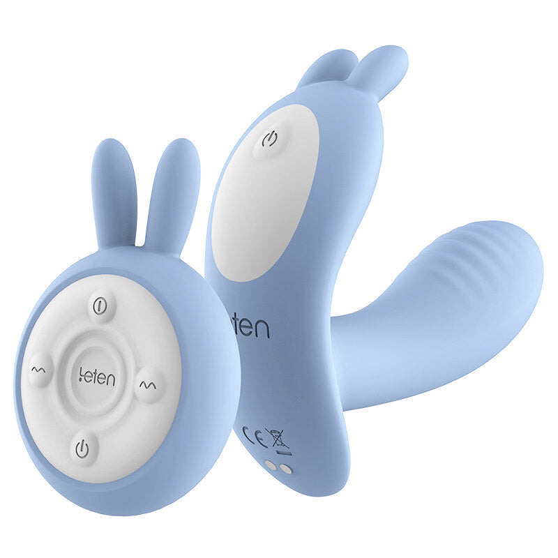 Leten Rabbit Wear Wireless Remote Control Heating Vibrator Weadultshop