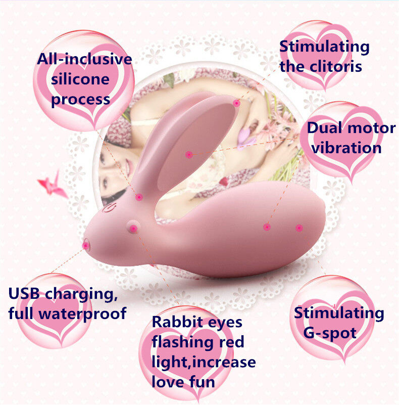 Wowyes 7C Rabbit Invisible Wear Vibrating Egg Remote Control Vibrator Weadultshop