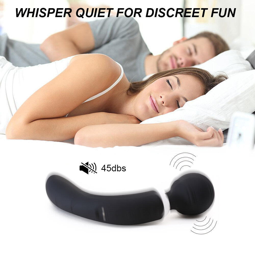 G-Spot Massaging Double 10 Frequencies Vibration AV Wand Weadultshop