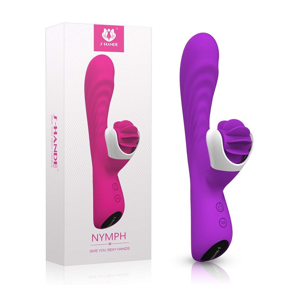 S-HANDE S076 Tongue Licking Vibrating Revolving Vibrator Sex Toy Weadultshop