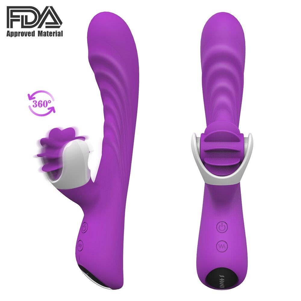 S-HANDE S076 Tongue Licking Vibrating Revolving Vibrator Sex Toy Weadultshop