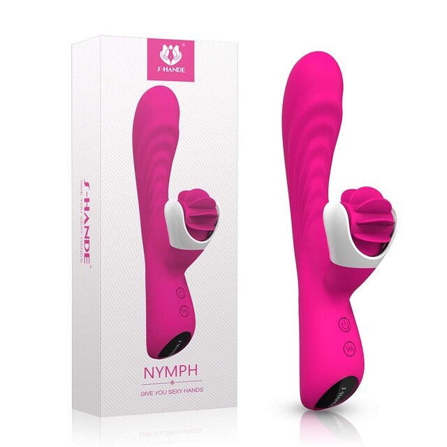S-HANDE S076 Tongue Licking Vibrating Revolving Vibrator Sex Toy Weadultshop