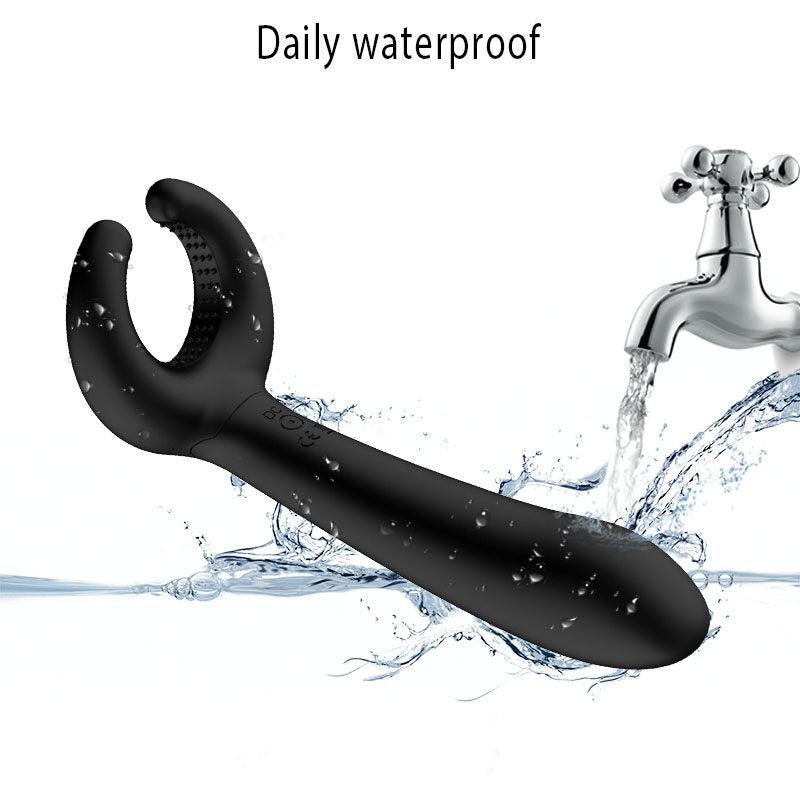 Three Motors Vibrating Cock Ring Massaging Vibrator Weadultshop