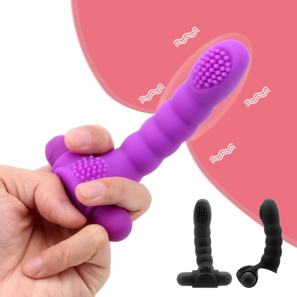 ORISSI Charging Silicone Finger Glove For G Spot Vagina Stimulation Weadultshop