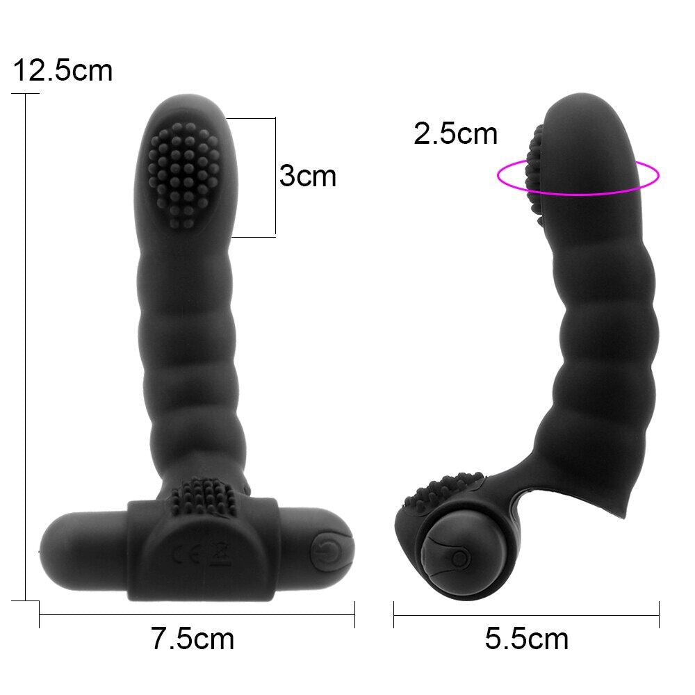 ORISSI Charging Silicone Finger Glove For G Spot Vagina Stimulation Weadultshop