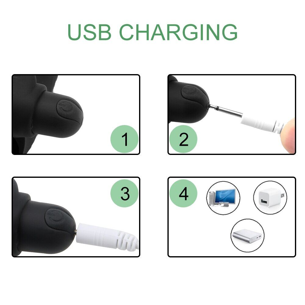 ORISSI Charging Silicone Finger Glove For G Spot Vagina Stimulation Weadultshop