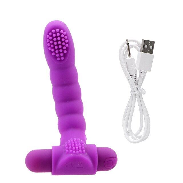 ORISSI Charging Silicone Finger Glove For G Spot Vagina Stimulation Weadultshop