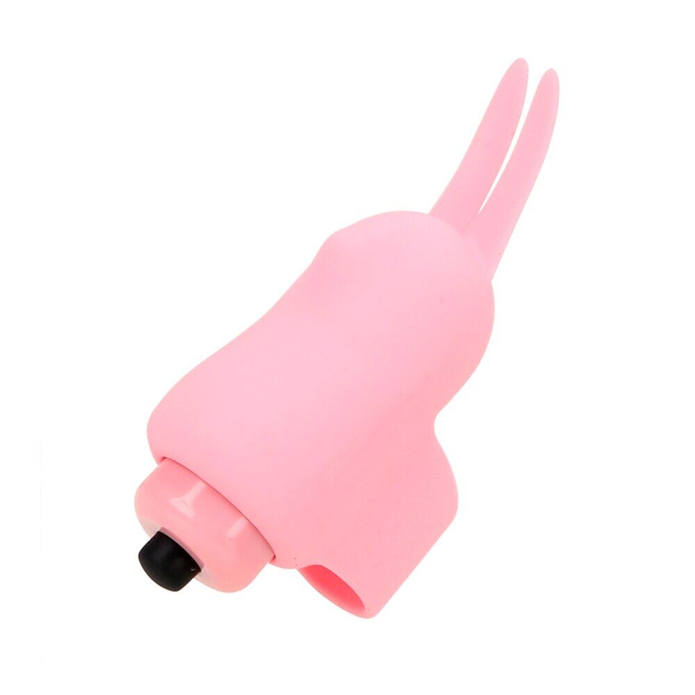 SNAILAGE Female Masturbation Cute Rabbit Finger Buckle Set Vibrator Weadultshop