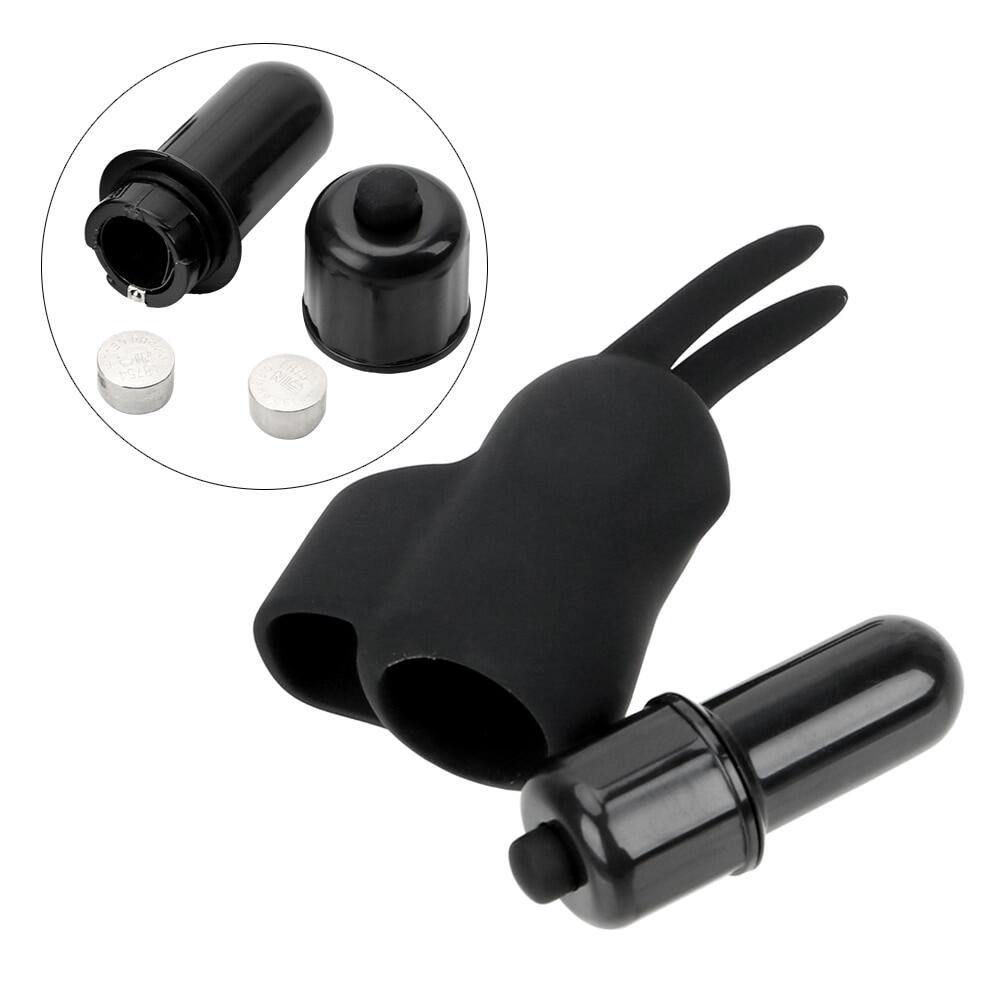 SNAILAGE Female Masturbation Cute Rabbit Finger Buckle Set Vibrator Weadultshop