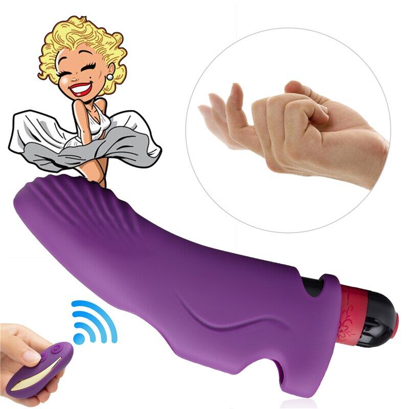 Shocking Vibrating Jump Egg Flirting Teasing Finger Vibrator Weadultshop