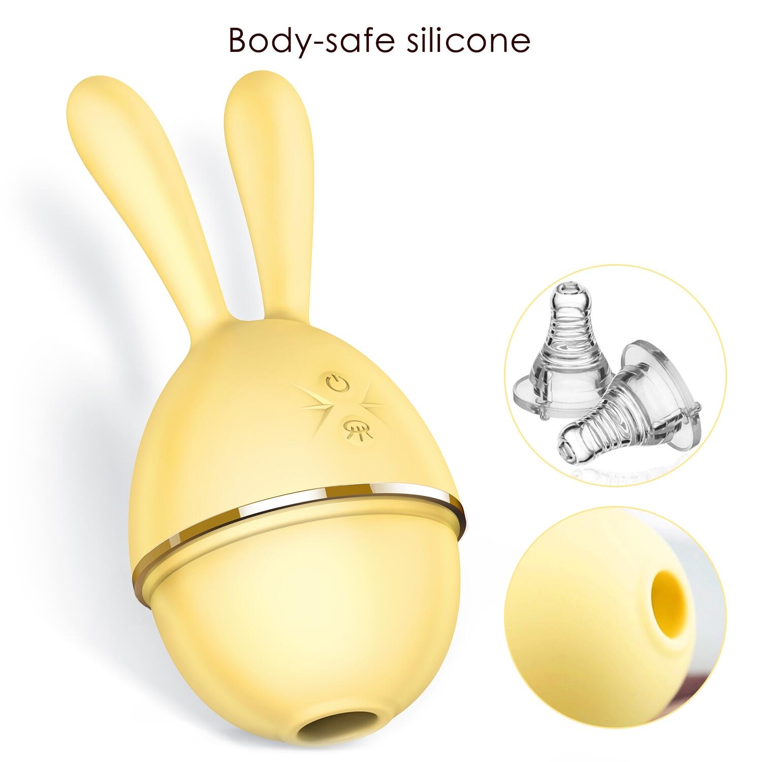 EROCOME 360°Sucking Vibrating Rabbit Vibrator For Women Weadultshop