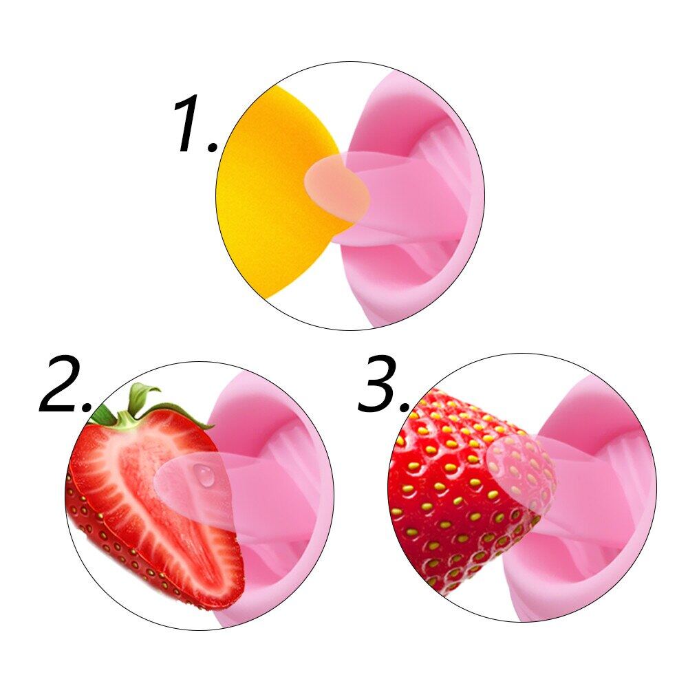 LILO Tongue Licking Pig Design Silicone Quiet Vibrator Weadultshop