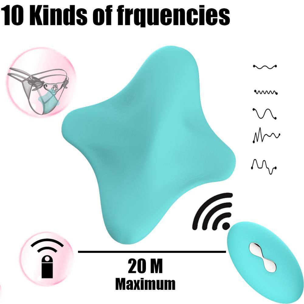 ORISSI Invisible Wearable Wireless Remote Control Vibrator Weadultshop