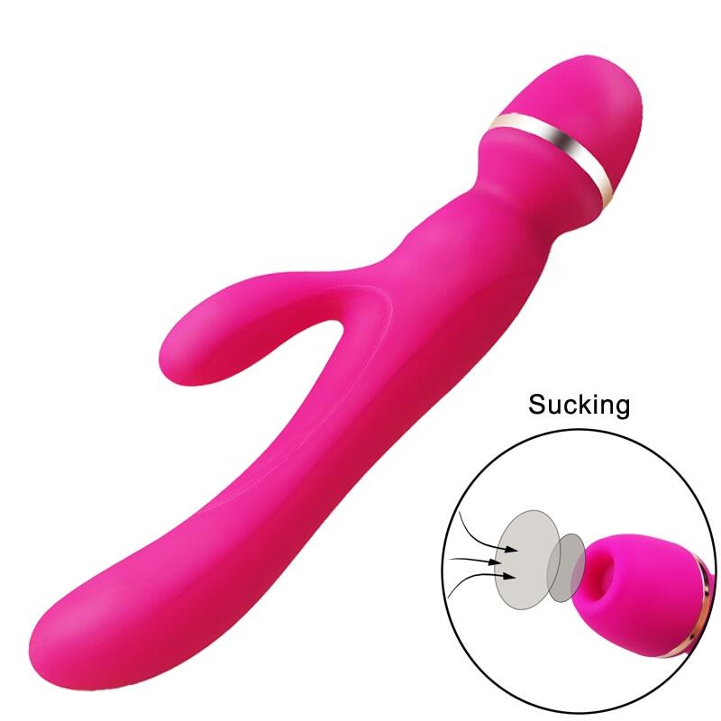 Double Motors Vagina Suking AV Wand For Breasts Massaging Weadultshop